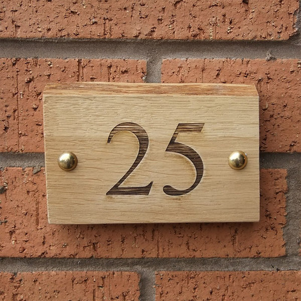 Beautiful Stylish Wooden Number Plate for Home Personalized Sturdy - Karigaari India Aesthetic Home Decor