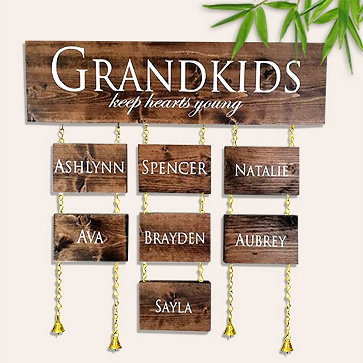 Joint Family Beautiful Sturdy Wooden Name Plate for Office Home Custom Durable Decor - Karigaari India Aesthetic Home Decor