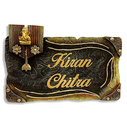 Personalized Durable Wooden Name Plate for Office Beautiful Home - Karigaari India Aesthetic Home Decor