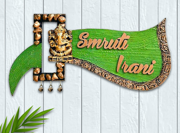Stylish Custom Wooden Name Plate for Office Home Sturdy Decor - Karigaari India Aesthetic Home Decor