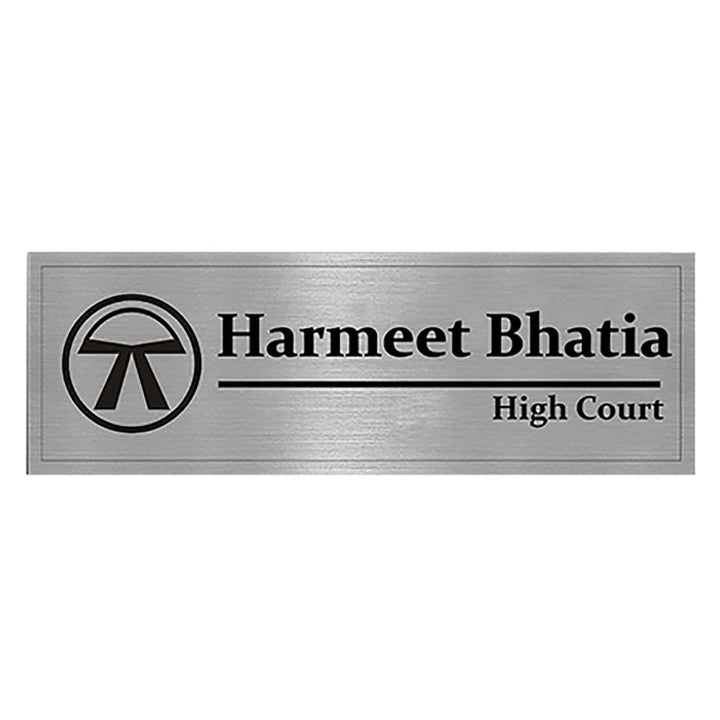 Sturdy Custom Acrylic Name Plate for Office Home Durable Beautiful - Karigaari India Aesthetic Home Decor