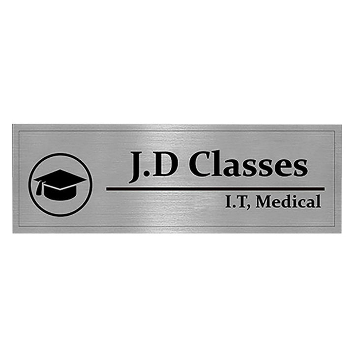 Personalized Beautiful Acrylic Name Plate for Office Home Stylish Decor - Karigaari India Aesthetic Home Decor