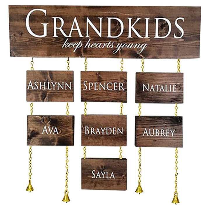 Joint Family Beautiful Sturdy Wooden Name Plate for Office Home Custom Durable Decor - Karigaari India Aesthetic Home Decor