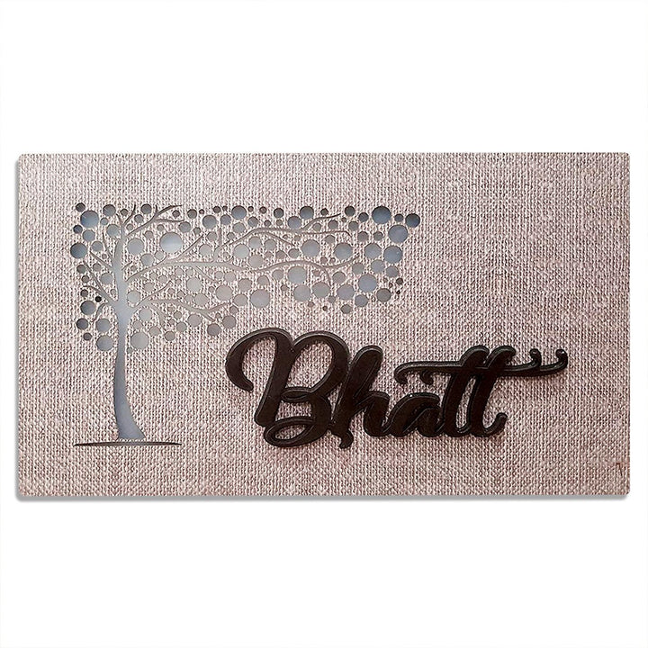 Stylish Custom Wooden Name Plate for Office Durable Personalized Stylish - Karigaari India Aesthetic Home Decor