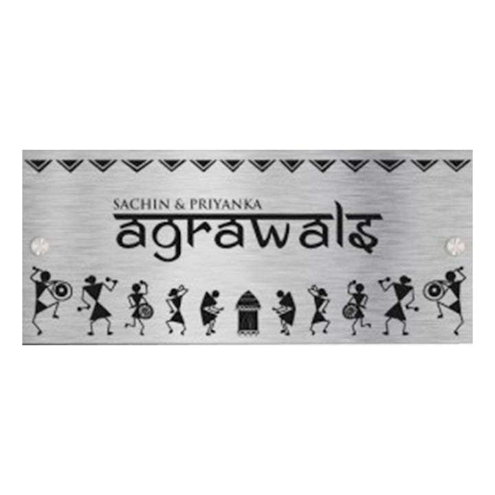 Beautiful Personalized Acrylic Name Plate for Office Home Durable - Karigaari India Aesthetic Home Decor