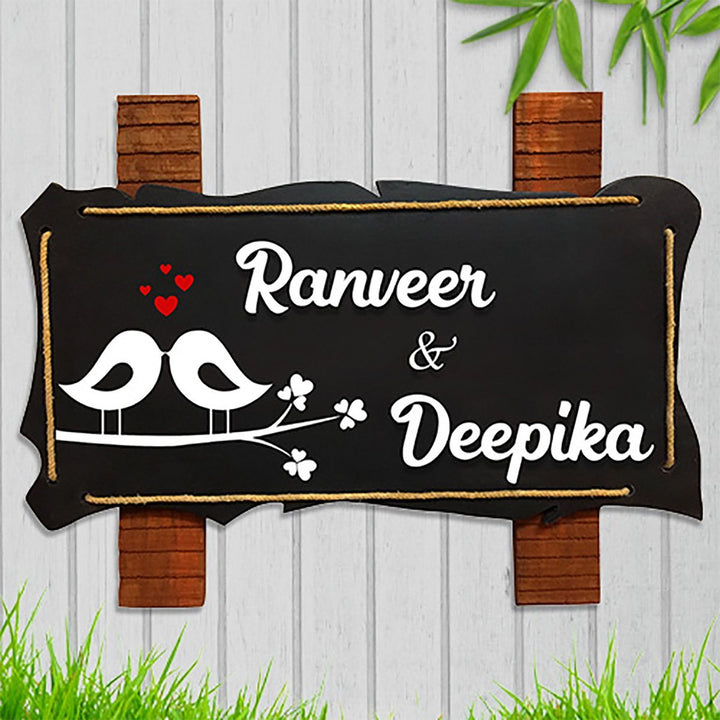 Durable Stylish Wooden Name Plate for Office Home Beautiful Personalized - Karigaari India Aesthetic Home Decor