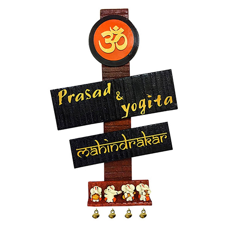Durable Personalized Wooden Name Plate for Office Home Stylish - Karigaari India Aesthetic Home Decor