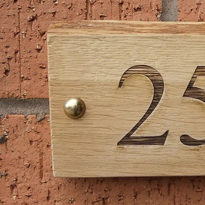 Beautiful Stylish Wooden Number Plate for Home Personalized Sturdy - Karigaari India Aesthetic Home Decor