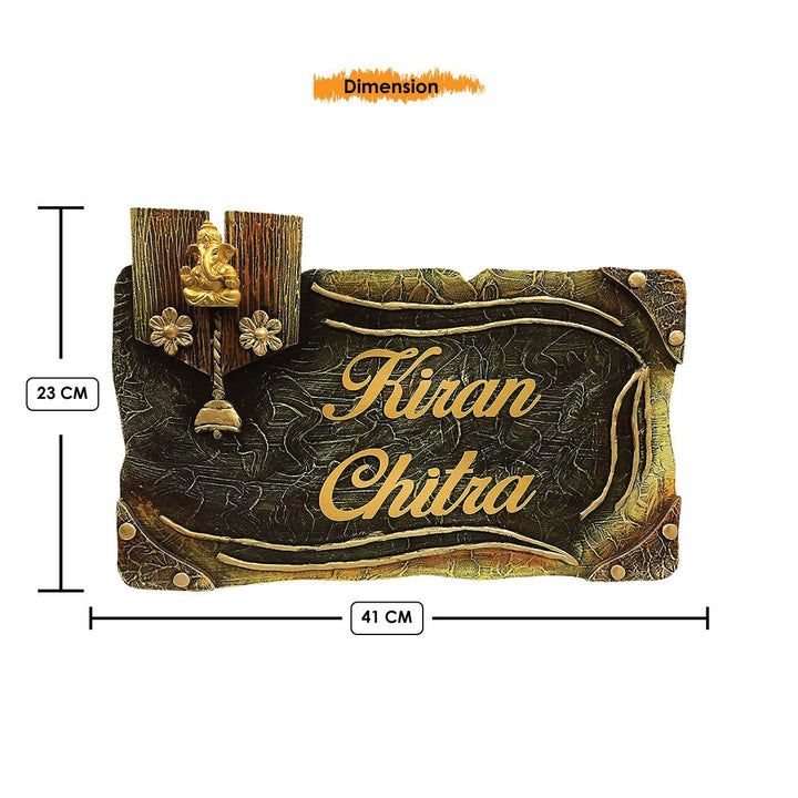 Personalized Durable Wooden Name Plate for Office Beautiful Home - Karigaari India Aesthetic Home Decor
