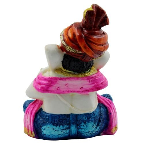Lord Ganesha Playing Shehenai Idol for Home Decor - Karigaari India Aesthetic Home Decor