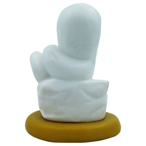 Lord Ganesha Idol in Shivling Shape for Home Decor - Karigaari India Aesthetic Home Decor