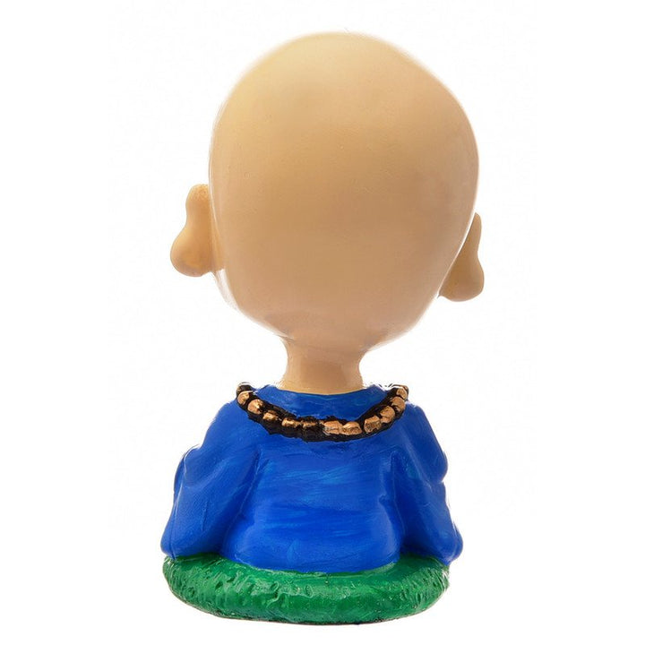Handcrafted Ployresin Lord Buddha Blue Meditating  Statue  Showpiece Home Decor/Office Decor/Spiritual Gift - Karigaari India Aesthetic Home Decor