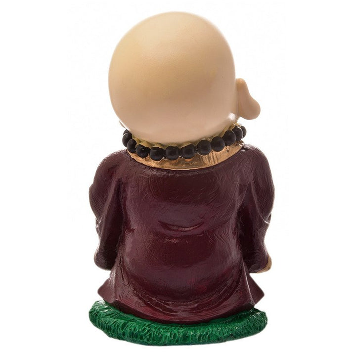 Handcrafted Ployresin Lord Buddha Dark Brown  Standing Statue  Showpiece Home Decor/Office Decor/Spiritual Gift - Karigaari India Aesthetic Home Decor