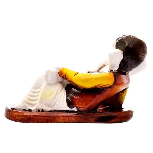 Unique Little Lord Ganesha Sitting With Laptop Best Item for Home Decor - Karigaari India Aesthetic Home Decor