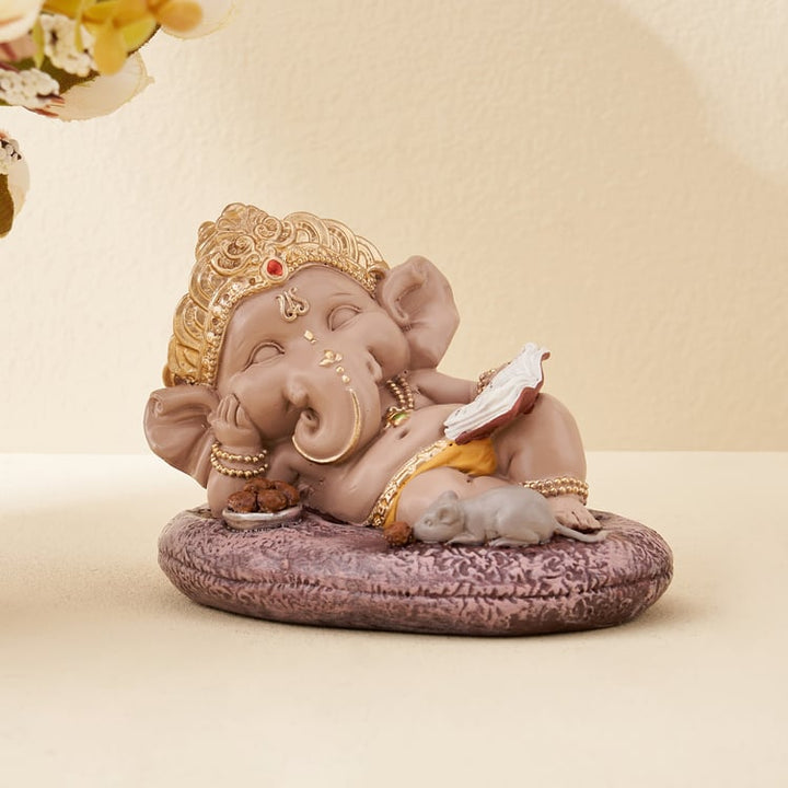 Learning Ganesha Set - Home Office Gift - Karigaari India Aesthetic Home Decor