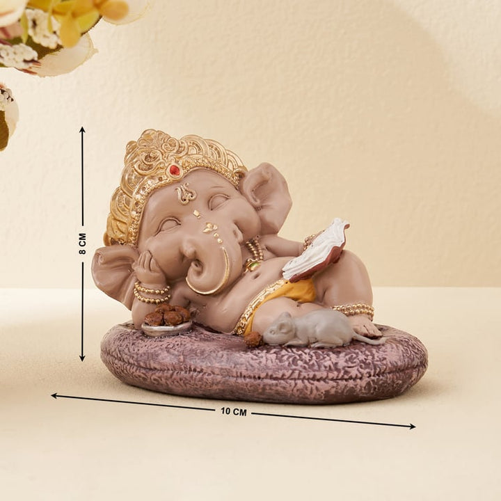 Learning Ganesha Set - Home Office Gift - Karigaari India Aesthetic Home Decor
