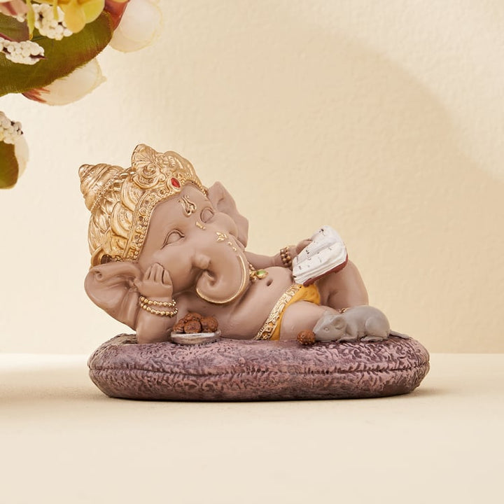Learning Ganesha Set - Home Office Gift - Karigaari India Aesthetic Home Decor