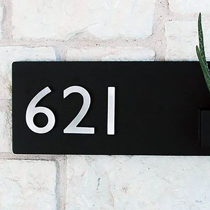 Rustic Wooden Finish Outdoor Wooden Number Plate - Karigaari India Aesthetic Home Decor