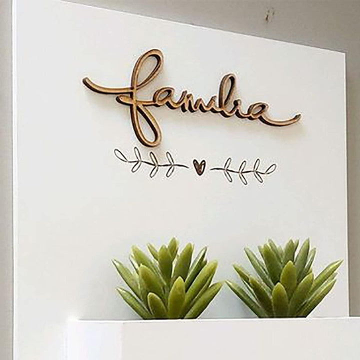 Stylish White MDF Engineering Wood Planter Number Plate for House Decor - Karigaari India Aesthetic Home Decor