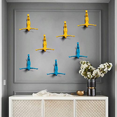 Unique Decorative Diver Hook Trio - Karigaari India Aesthetic Home Decor