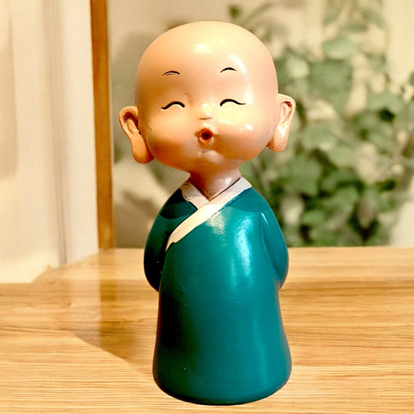 Resin Standing Buddha Figurine | Spiritual Home Décor & Meditation Statue | Tabletop, Shelf & Living Room Accent | Gift for Home & Office