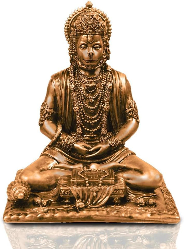 Divine Resin Hanuman Idol  | Lord Hanuman Statue for Home Decor, Pooja & Spiritual Gifting | Strength, Protection & Peace