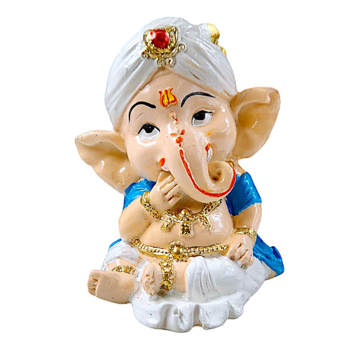 Karigaari India Set of 3 Dancing Bal Ganesha Idols for Home Decor - Karigaari India Aesthetic Home Decor