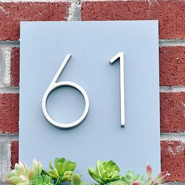 Handcrafted & Customized: Rustic Wooden House Number Plate - Karigaari India Aesthetic Home Decor