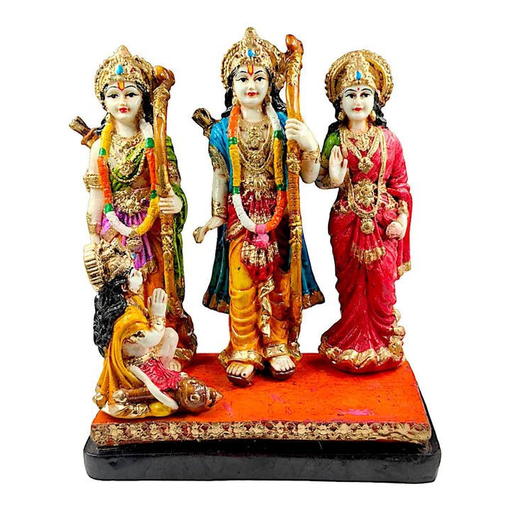 Colourful Ram Darbar Idol for Home Decor - Karigaari India Aesthetic Home Decor