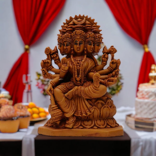 Divine Resin Devi Idol Statue | Elegant Hindu Goddess Sculpture for Home Decor & Spiritual Gifts