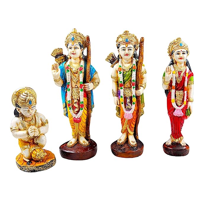 Ram Darbar Idol Set for Home Temple - Karigaari India Aesthetic Home Decor