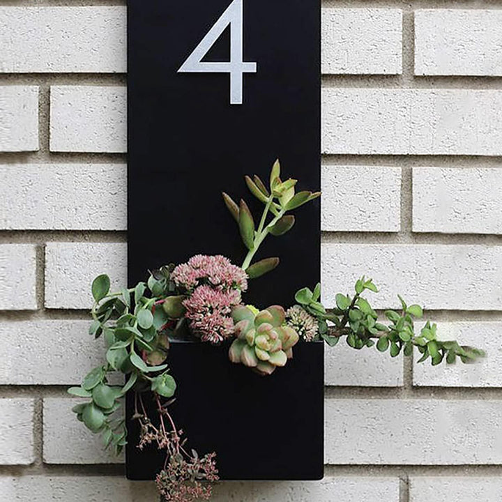 Handcrafted Customized/Personilized Designer Verticle House Numbers - Karigaari India Aesthetic Home Decor