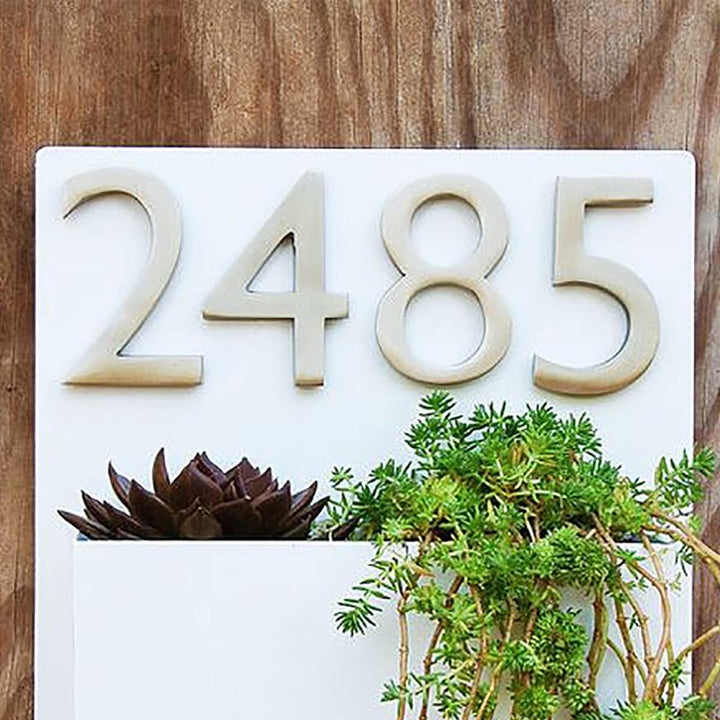 Custom Craftsmanship: Handmade Wooden House Number Board for Home decor - Karigaari India Aesthetic Home Decor