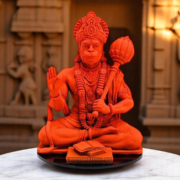 Resin Hanuman Idol Blessing Bajrangbali Statue