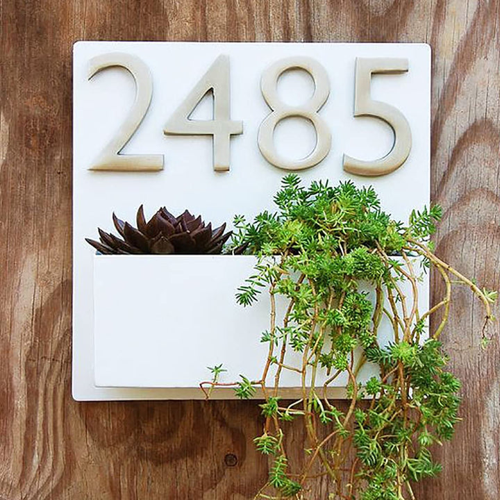 Custom Craftsmanship: Handmade Wooden House Number Board for Home decor - Karigaari India Aesthetic Home Decor