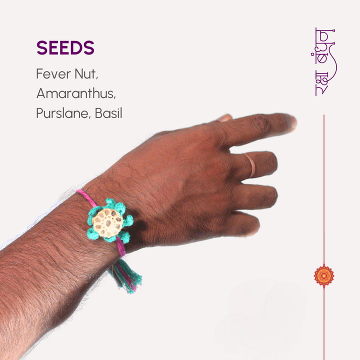 Plantable Seed Rakhis | Eco-Friendly Raksha Bandhan Gifts | Grow Your Love - Karigaari India Aesthetic Home Decor