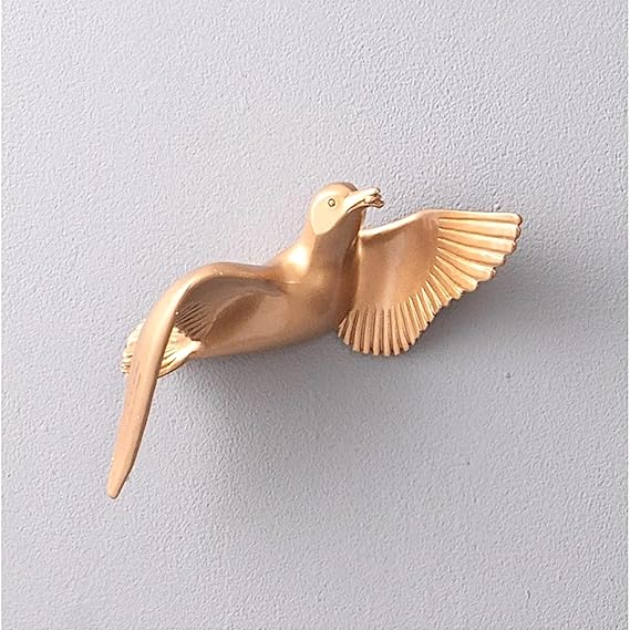 Gold Resin Birds Wall Hanging Decor Set - Karigaari India Aesthetic Home Decor