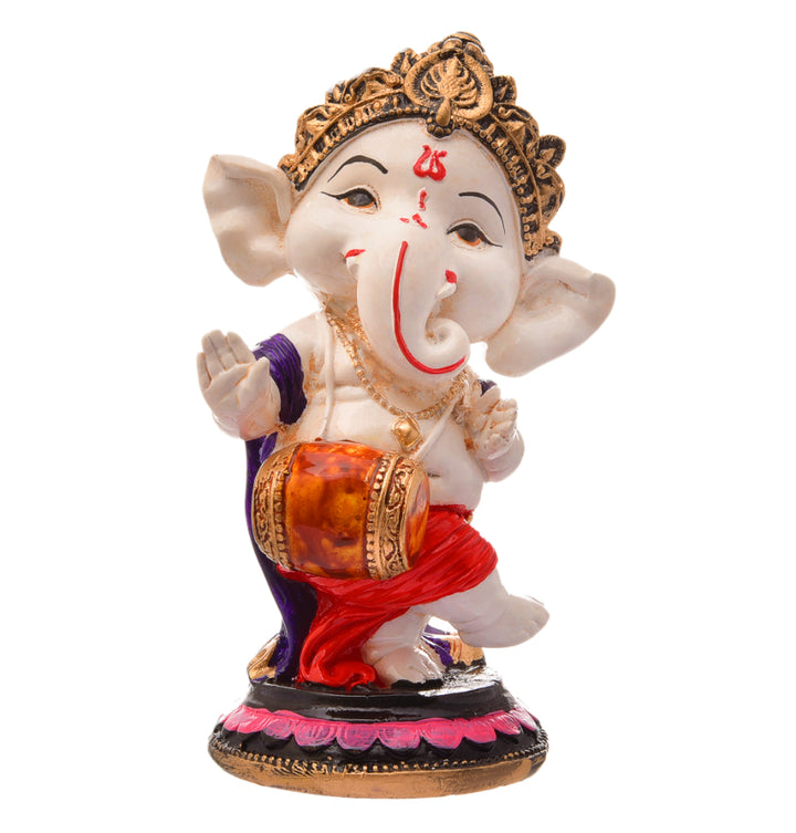Lord Ganesha in Motion: Unique Resin Dance Idol for Home, Pooja & Festive Decor - Karigaari India Aesthetic Home Decor