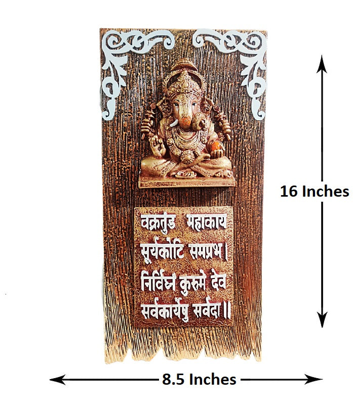 Resin Buddha Wall Hanging for Home Decor - Karigaari India Aesthetic Home Decor