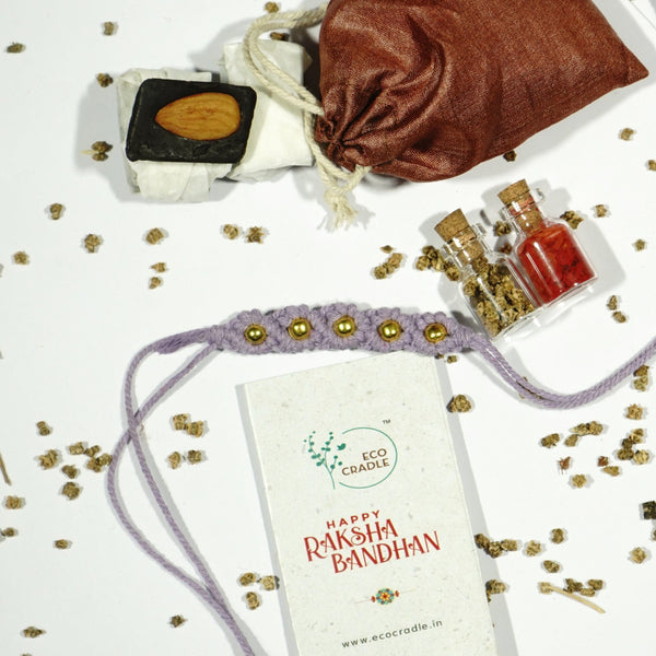 Seed Bands (Rakhi) Best Seller Pack of 1 | Seeds of Love, Threads of Bond - Karigaari India Aesthetic Home Decor