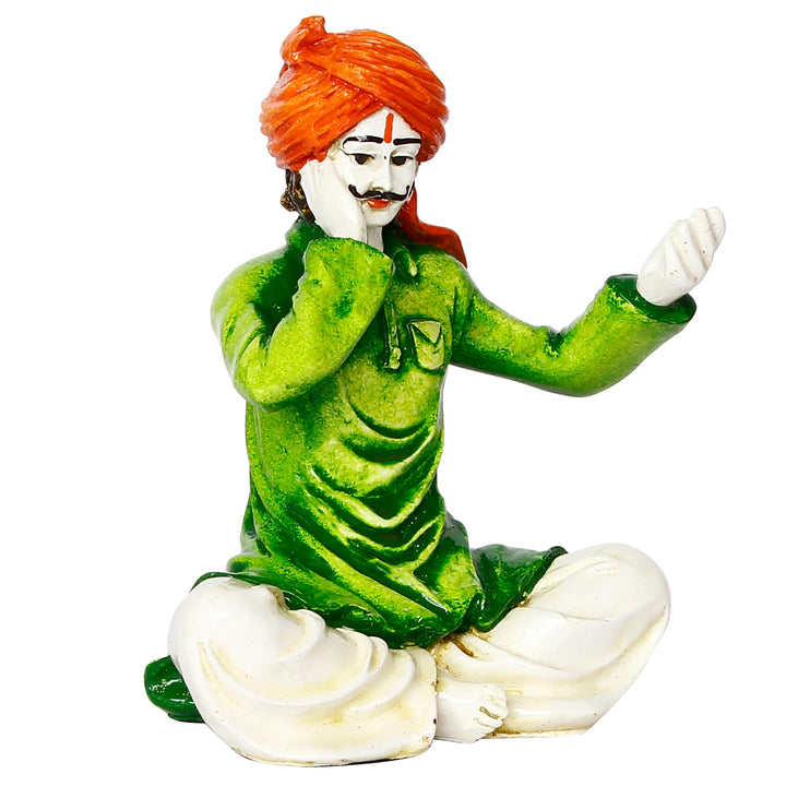 Indian Vocalist Figurine Home Decor - Music - Karigaari India Aesthetic Home Decor