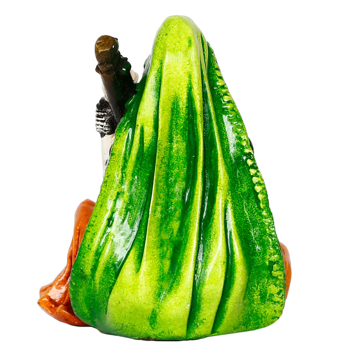 Rajasthani Veena Player Resin Statue - Indian - Karigaari India Aesthetic Home Decor