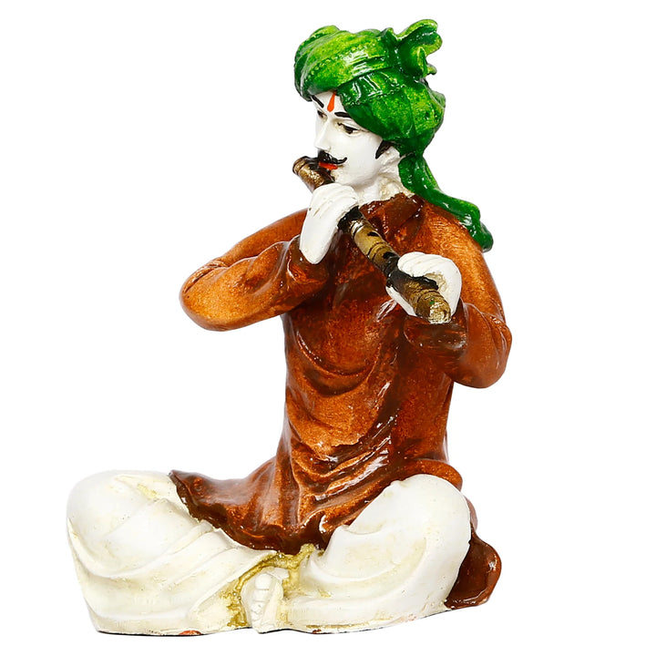 Folk Musician Figurine Home Decor - India - Karigaari India Aesthetic Home Decor