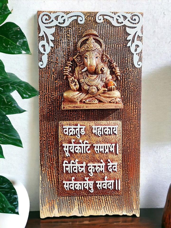 Resin Buddha Wall Hanging for Home Decor - Karigaari India Aesthetic Home Decor