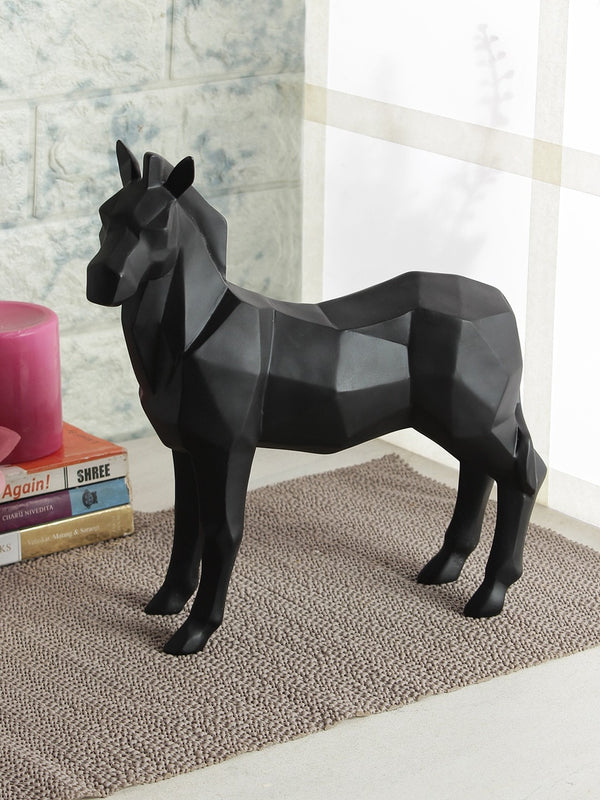 Resin Horse Figurine | Elegant Animal Showpiece for Home & Office Decor | Luxury Gifting Sculpture